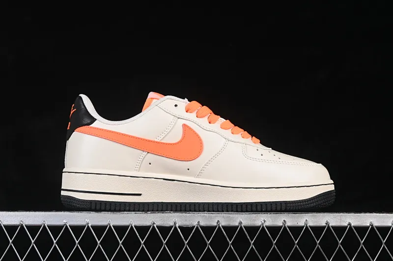All categories Nk Air Force 1 Air Force series Nk Air Force 1 Low Air Force low-top Nike Air Force 1'07 Low off-white bright orange Air Force low-top casual sneakers NH0601-582
